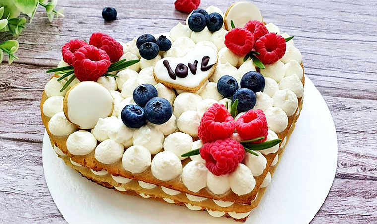Медовый торт «Сердце»