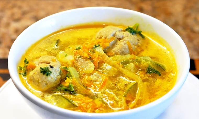 Суп с фрикадельками из свинины самый вкусный рецепт с фото