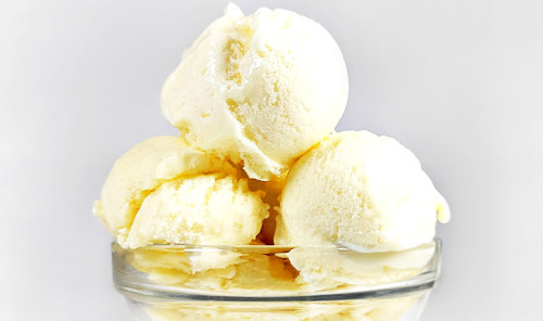 Протеиновое ванильное мороженое