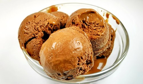 Протеиновое шоколадное мороженое