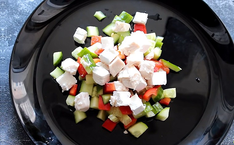 Подборка рецептов полезных салатов на ужин