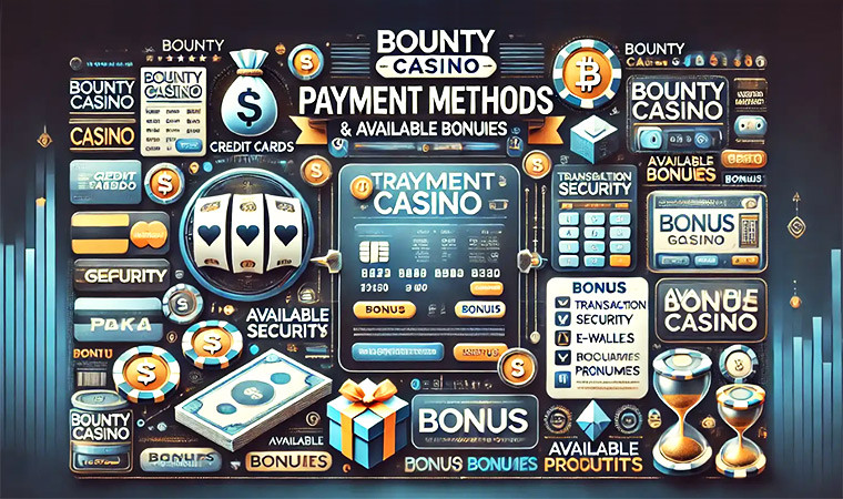 Игровой проект Bounty Casino: платежные способы и бонусы